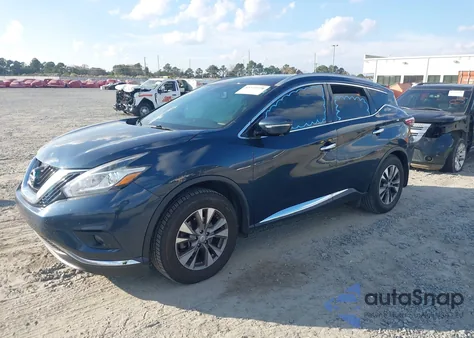 2015 Nissan Murano Sl z USA, uszkodzony, nr VIN 5N1AZ2MG2FN206344